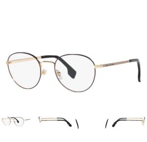 Brand New VERSACE Eyeglass Frames VE 1279 1480 Gold/Matte BordeauxSize 51-20-145