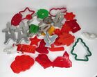 Mixed Lot of 28 Vintage Cookie Cutters Christmas Easter Flag