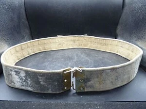 Original British Army / RAF Webbing Belt - WW2 37 Pattern - 40 Inch Waist Max - Picture 1 of 12