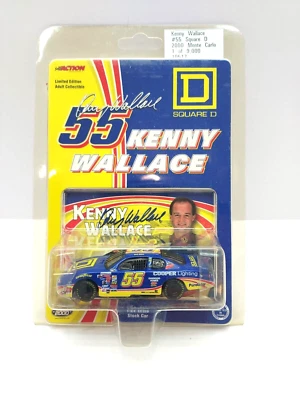 1/64 2000 Action Kenny Wallace Monte Carlo #55 Square D -1 of 9,000 MIP - Image 1 of 4