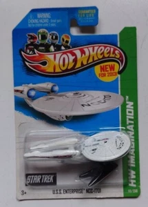 Hot Wheels HW Imagination Star Trek U.S.S. Enterprise NCC-1701 mit Battle Damage - Bild 1 von 2
