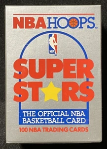 1989-90 NBA Hoops Superstars - Sealed Box Set - 100 Cards - JORDAN BIRD MAGIC - Picture 1 of 4