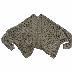 Nicole Miller Womens Sweater Shrug  Long Sleeve Open Front Knit M Medium - Picture 1 of 11
