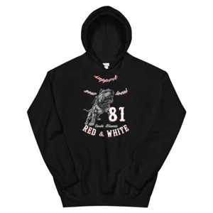 01 Hells Angels Pitbull Sudadera con Capucha Soporte para Motociclista 81 Big Red Machine - Imagen 1 de 17