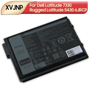 Original Replacement Battery XVJNP For Dell Latitude 7330 Rugged 5430 6JRCP - Picture 1 of 4