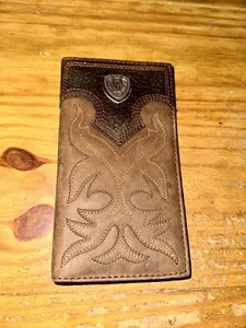 Ariat Men’s Trifold Wallet - Picture 1 of 5