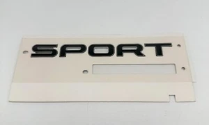 Range Rover Sport (L494) Rear Boot Badge "SPORT" LR117116 OEM & New - Picture 1 of 4