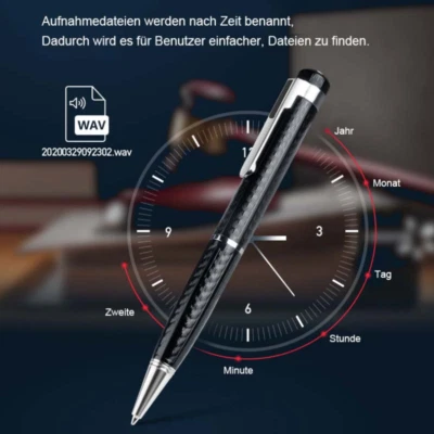 Mini spy Aufnahme Stift, Bürogeräte, digitales Diktat, tragbare Audio Aufnahme - Bild 1 von 4