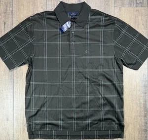Brooks Brothers Poloshirt Herren Medium dunkelgrün Fensterscheibe mercerisierte Baumwolle 346 - Bild 1 von 11