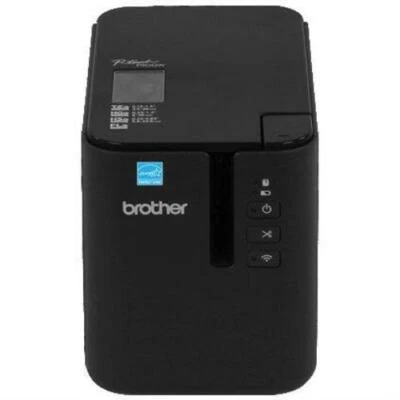 Brother P-Touch Wireless Label Printer, Monochrome,Laminated Thermal Transfer - Image 1 of 4