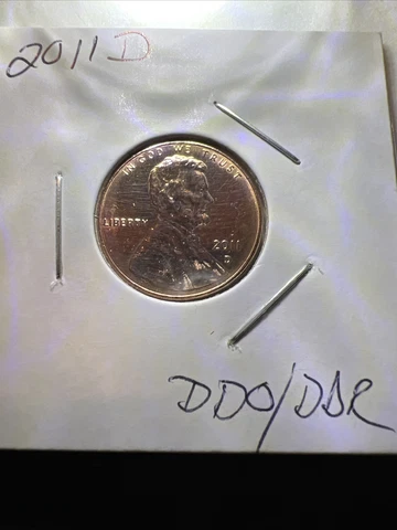 2011 Lincoln Shield Penny DDO /DDR Cover