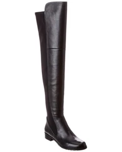 STUART WEITZMAN Langdon Over-the-Knee Black Boots - MSRP:$695 - EU 37 / US 6.5 M - Picture 1 of 6