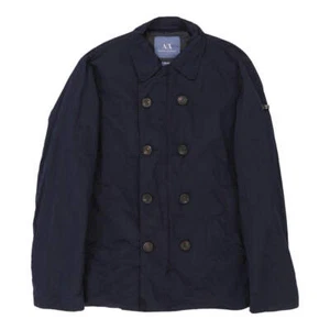 Armani Exchange Jacket - XL Navy Polyester Blend - Picture 1 of 12