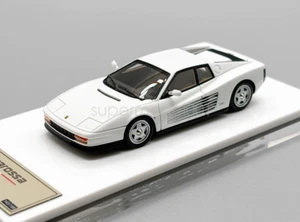 For DMH 1:64 Scale White 1984 Testarossa Sports Classic Model Diecast Resin Car - Picture 1 of 3