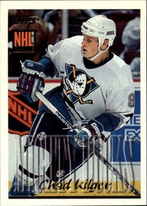 1995-96 Topps #301 Chad Kilger Rookie Mighty Ducks of Anaheim NHL Hockey NM-MT