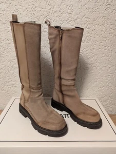 Bagatt Stiefel Beige Gr 39 - Bild 1 von 6