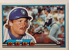 Rob Deer, Milwaukee Brewers, Topps #78 Baseball Card- (Stock# 3669)