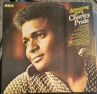 Charley Pride ‎– "Amazing Love" Vinyl LP 1973 RCA Records - Image 1 of 2