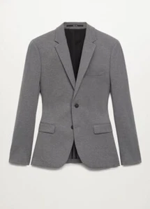 BNWT Mango Men's Slim-fit technical suit jacket Size 46 - Picture 1 of 12