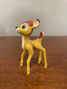 "Figura de acción Disney vintage Bambi 3,5"" juguete piernas y cabeza móviles" - Imagen 1 de 8