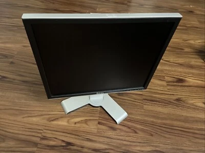 Dell 1908FPt 19" Black LCD Monitor Display VGA DVI-D 1280x1024 Adjustable-Tested - Image 1 of 4