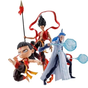 Figura Bandai Modelo Nezha Nacimiento del Niño Demonio Aobing SHF Anime Figuras Juguetes - Imagen 1 de 7