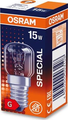 OSRAM oven light / E14-Socket / 15 watt / clear - Image 1 of 4