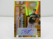 RICH HARDEN 2005 LEAF CERTIFIED MIRROR GOLD AUTOGRAPH AUTO #6/25- ATHLETICS!!