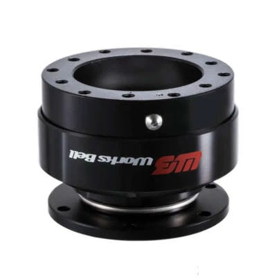 Kit de liberación rápida de volante Works Bell RAPFIX II sistema bloqueo de bola negro Foto 1 de 4