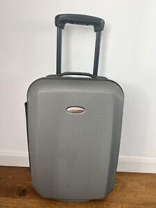 Samsonite Hard Shell  2 Wheel Telescopic handle Cabin case Suitcase Travel Grey