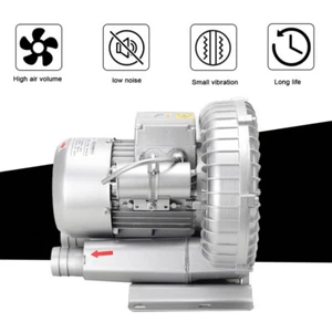 Aquaculture Commercial Air Pump Pond Air Blower For Aquarium Hydroponics 370W - Picture 1 of 11