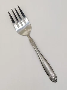 Oneida Silber Brosche mittel massiv Aufschnitt Fleisch Serviergabel Besteck: einzeln - Bild 1 von 9