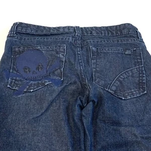 Joe's Jeans Big Boys Straight Leg Jeans Skull Detailed Size 12 School Everyday - Picture 1 of 6