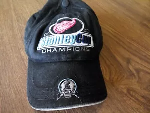 Stanley Cup 2012 Champions Hat Hockey The Detroit Red Wings rare Official NHL - Picture 1 of 9