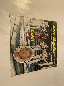 Sealed & Signed 70s MACK MAGAHA Live! W/Porter Wagoner LP Private Bluegrass - Picture 1 of 2