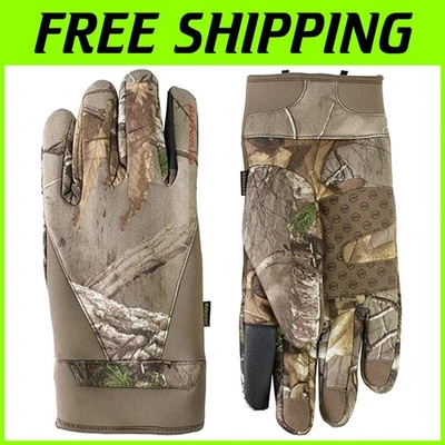 Guantes de caza cortavientos para hombre, compatibles con pantalla táctil Foto 1 de 4