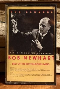 Bob Newhart - Best of The Button-Down Mind Cassette Tape 1985, Warner NEW SEALED - Picture 1 of 3