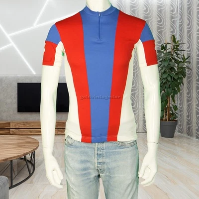 Camiseta deportiva de ciclismo vintage a rayas Descente Japón Foto 1 de 4