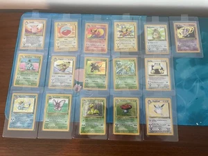 Pokémon TCG 1999 Jungle Unlimited Holo Rare Set, Cards 1 - 16, Card are LP to MP - Picture 1 of 17