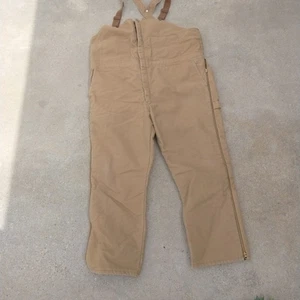 Vintage Walls Zero Zone Insulated Men's Overalls Bibs Size 2xl - Picture 1 of 9