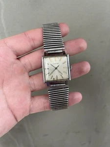 Vintage Soviet Watch Raketa USSR 2609.1 | Square Case | 17 Jewels - Picture 1 of 17