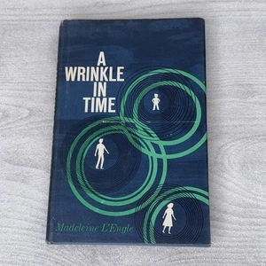 A Wrinkle in Time by Madeleine L' Engle 1962 HC/DJ Book Club Edition BCE Ariel - Imagen 1 de 12