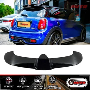 Mini Cooper S F56 Rear Roof Spoiler Wing Gloss Black Lip Kit JCW Style 13-18 - Picture 1 of 8