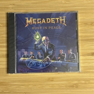 Megadeth Rust In Peace Cd 1990 Columbia House-Capitol Dave Mustaine Sealed! - Image 1 of 4