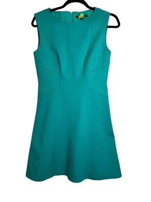 Antonio Melani Teal Women's 4 Sleeveless Fit & Flare Dress - Image 1 of 4