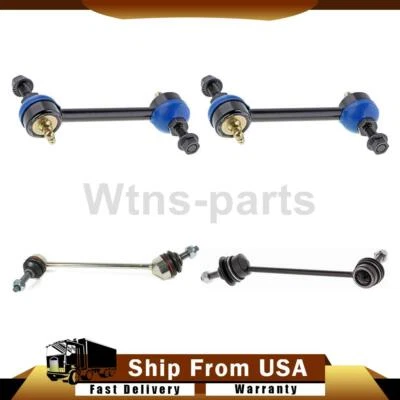 Kit de eslabones de barra estabilizadora delantera trasera Mevotech 4 piezas para Jaguar S-Type 2000 2001 2002 Foto 1 de 4