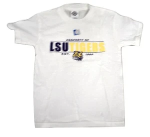 NCAA Youth Boys Property Of Louisiana State LSU Tigers Shirt New S, M, L, XL - Picture 1 of 1