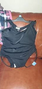 Serra Ladies Swimsuit Black L - Picture 1 of 4