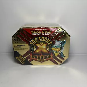 Treasure X Dragons Gold Mini Beasts Scava e costruisci da Moose Toys nuovo sigillato in fabbrica - Foto 1 di 6