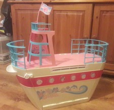 barbie cruise ship playset with 3 dolls and 28 accessories